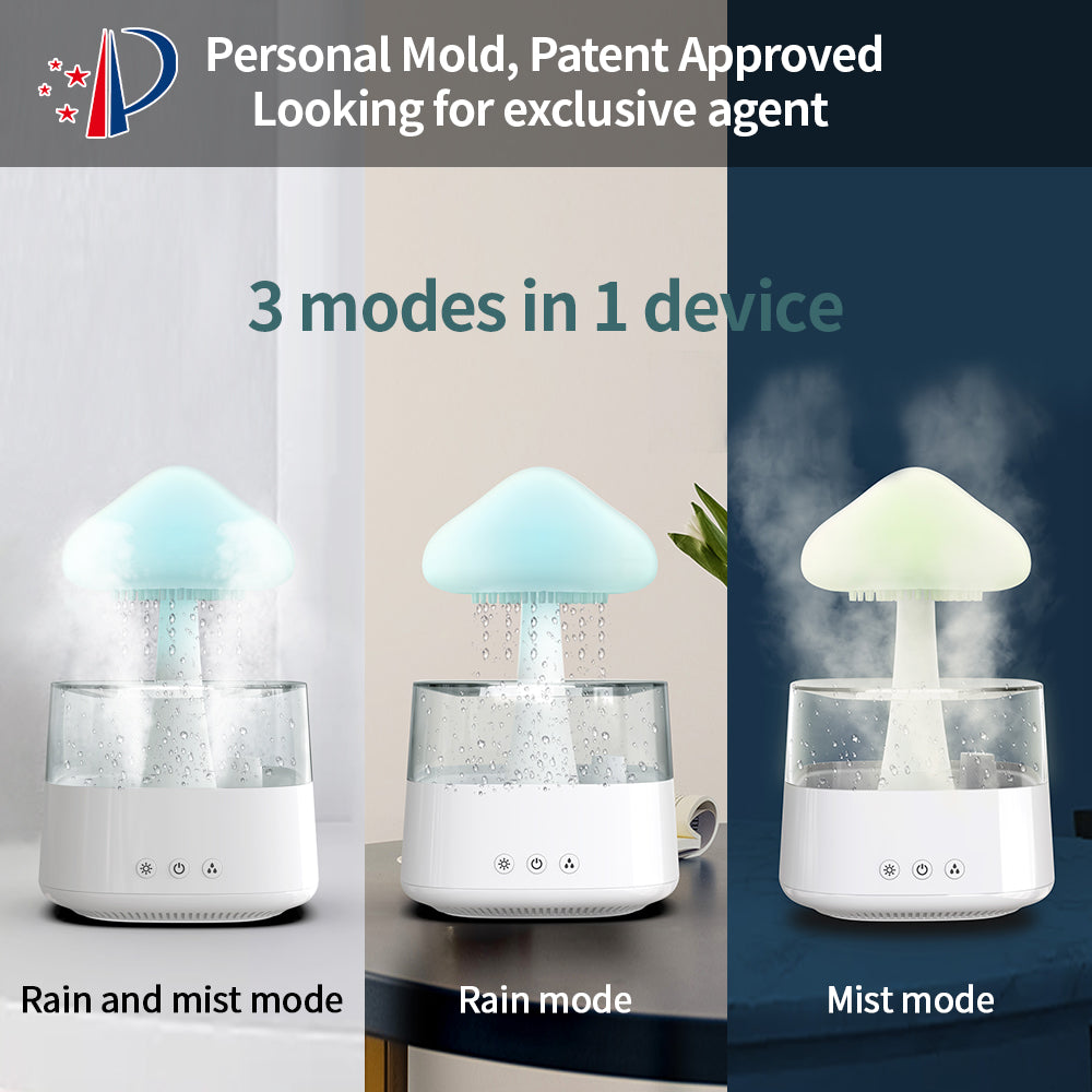 Rain Cloud Mushroom Humidifier Humidifier