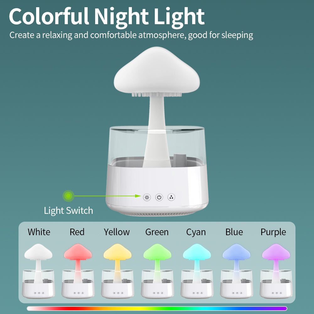 Rain Cloud Mushroom Humidifier Humidifier